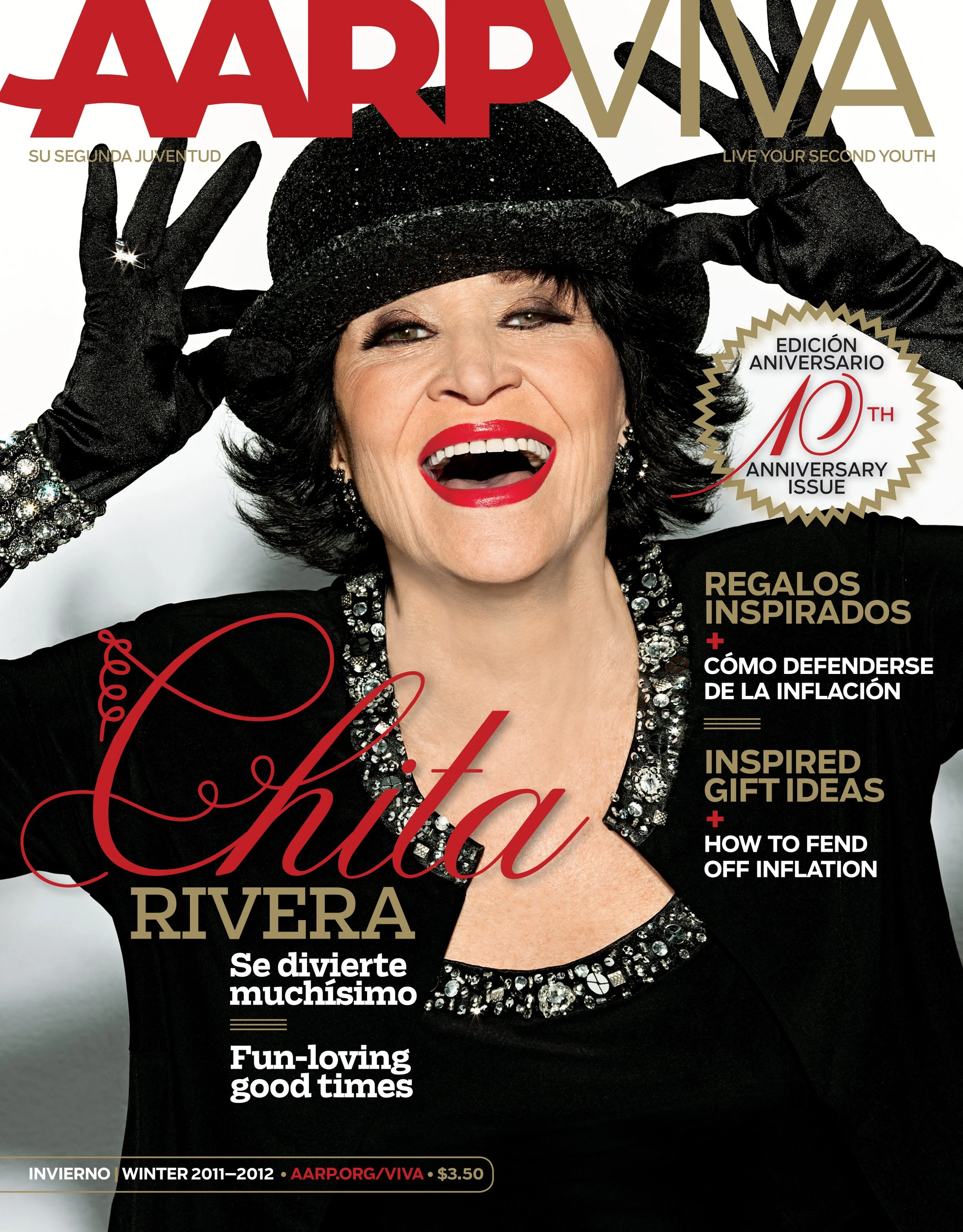 AARP VIVA (Bilingual. Bronze, Cover Design - National Mature Media Awards)