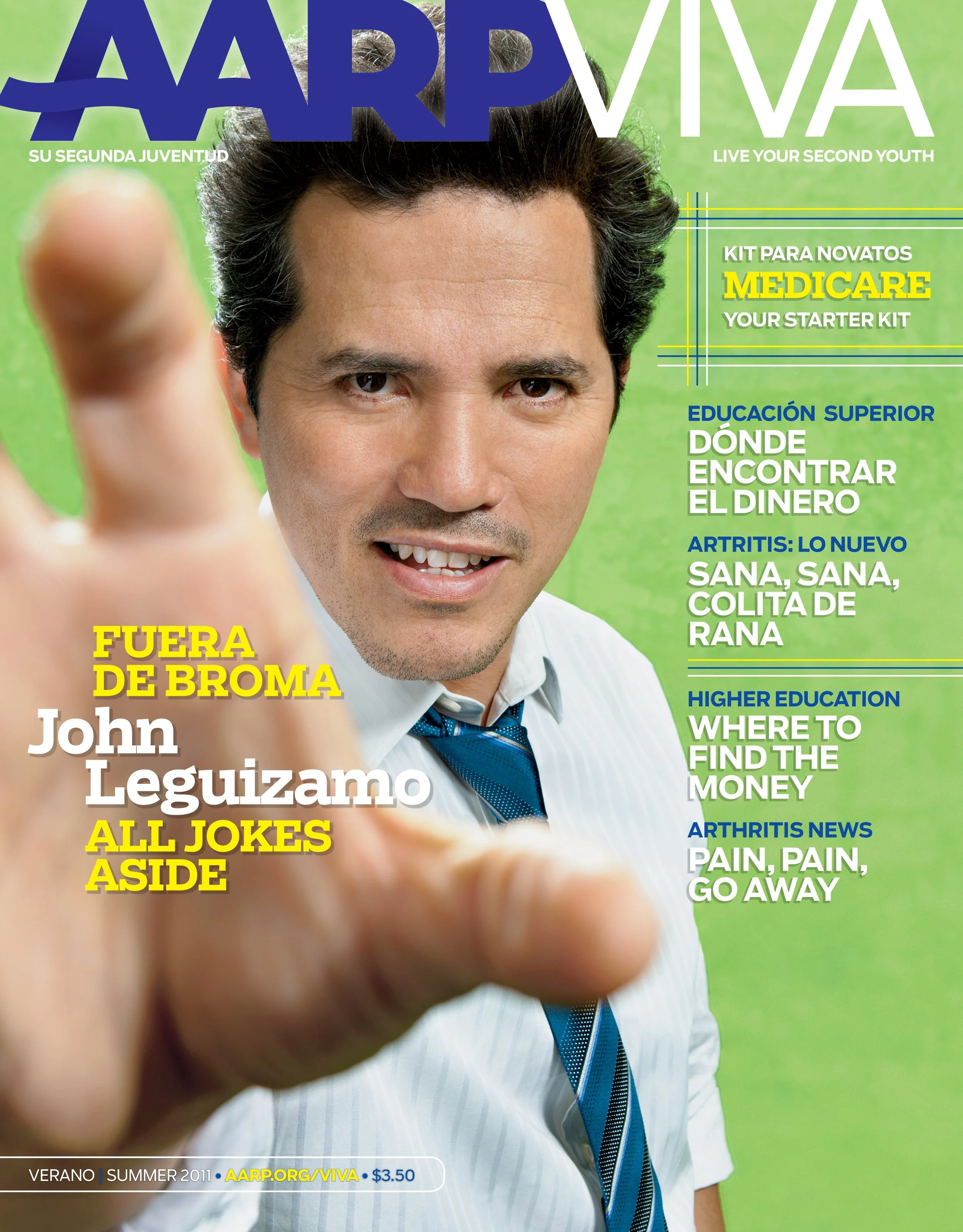 AARP VIVA (Bilingual. Silver, Best Cover - Society of Publication Designers)