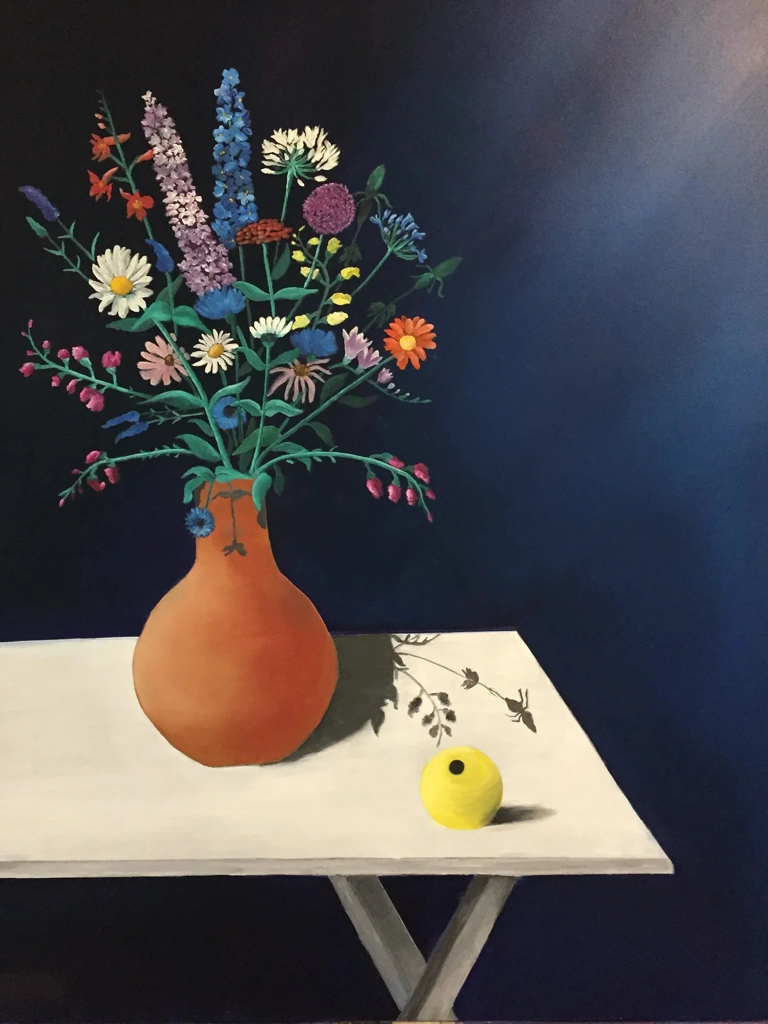 Still Life With Ball, 40" x 30"