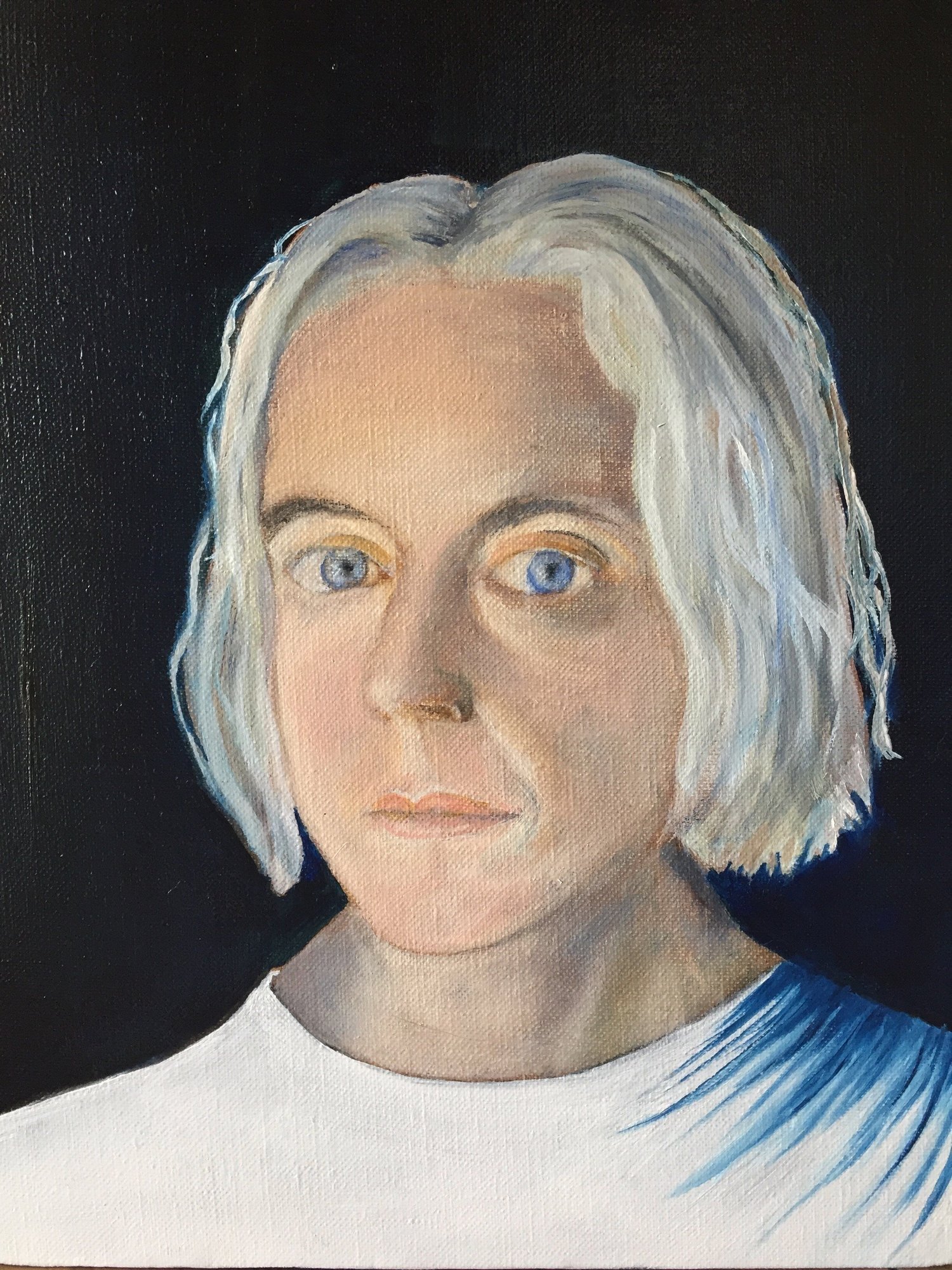 Lydia, 14" x 11" (oil on linen)