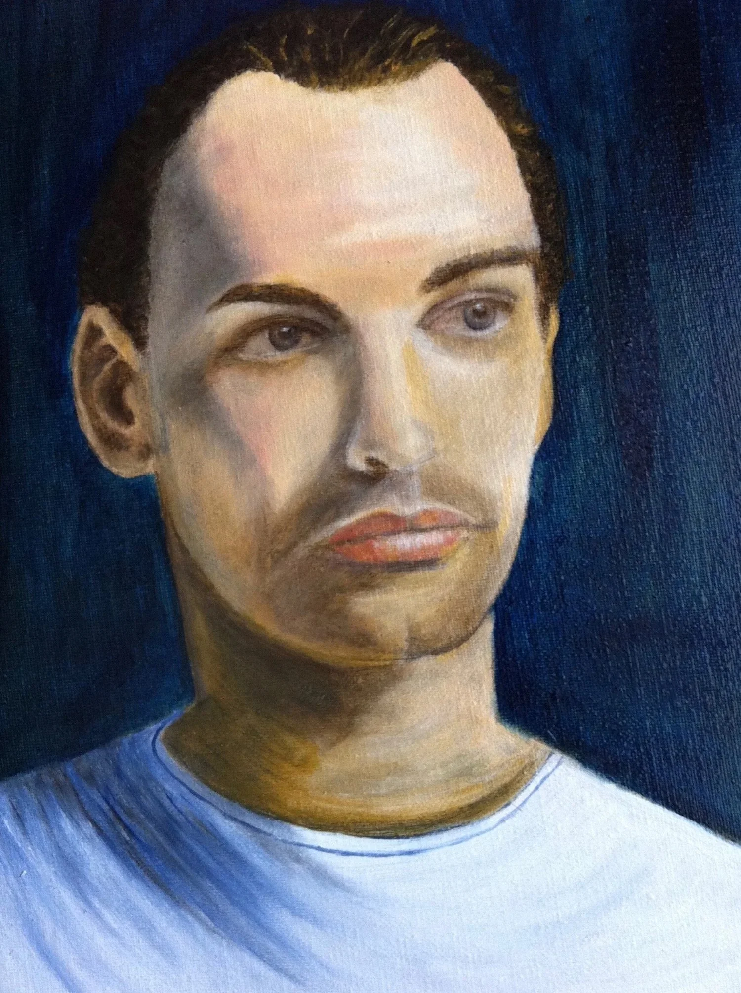 Ned, 14" x 11" (oil on linen)