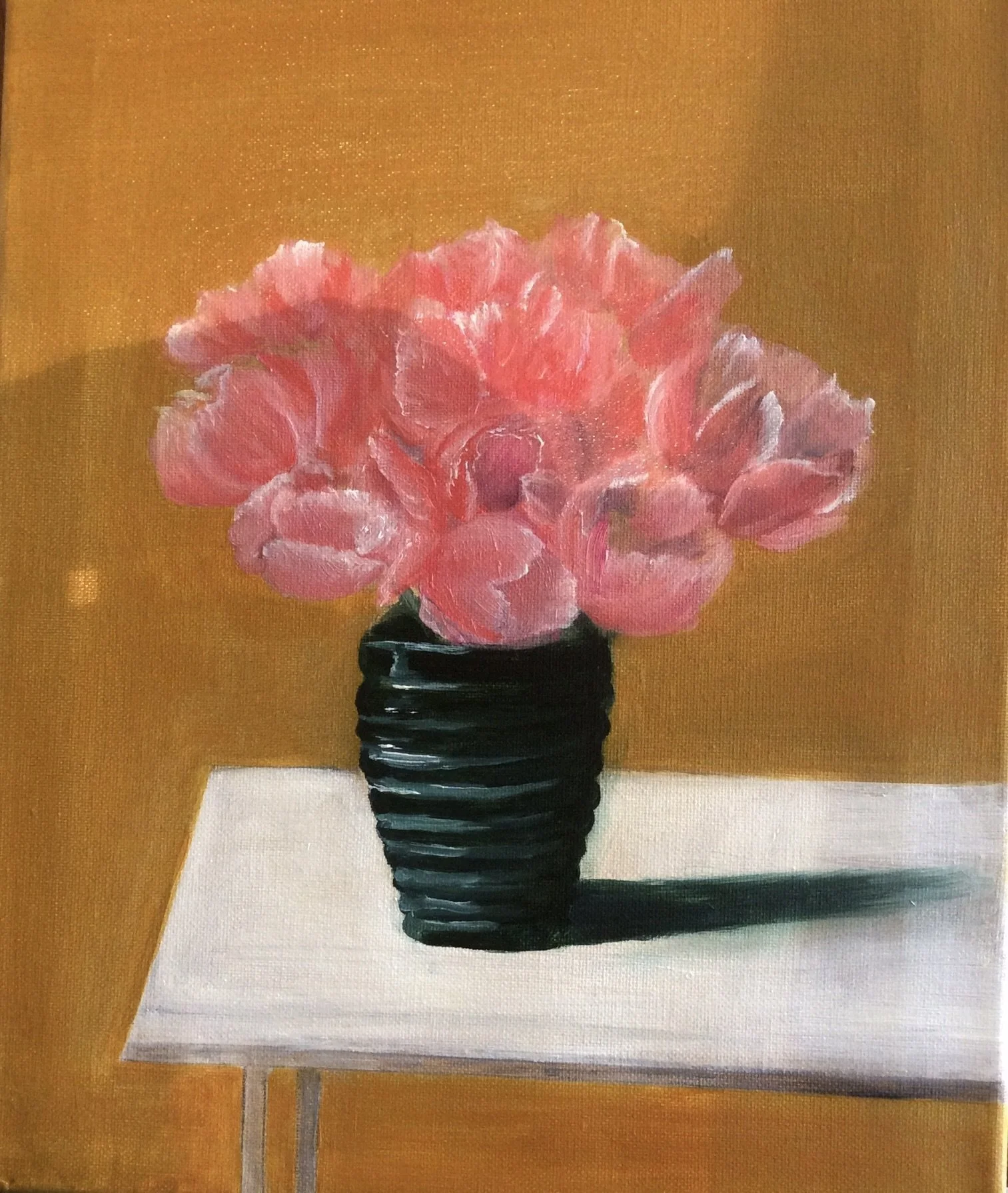 Green Vase, 11" x 14"