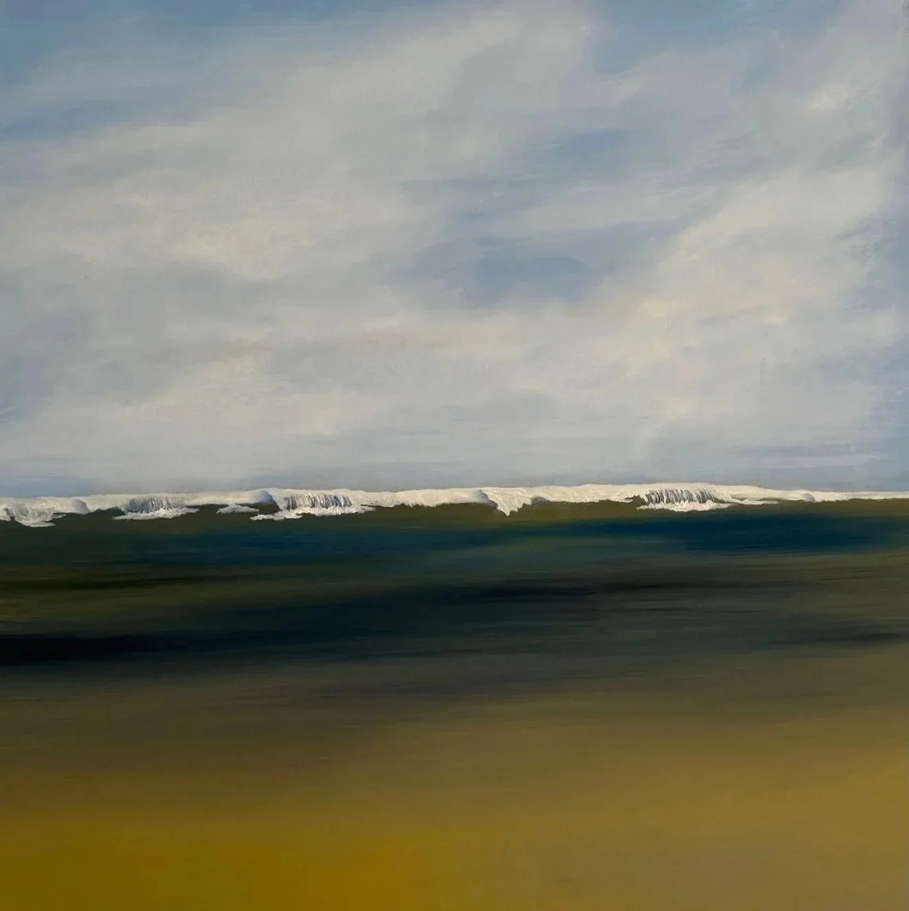 Gibson Beach IV, 30" x 30"