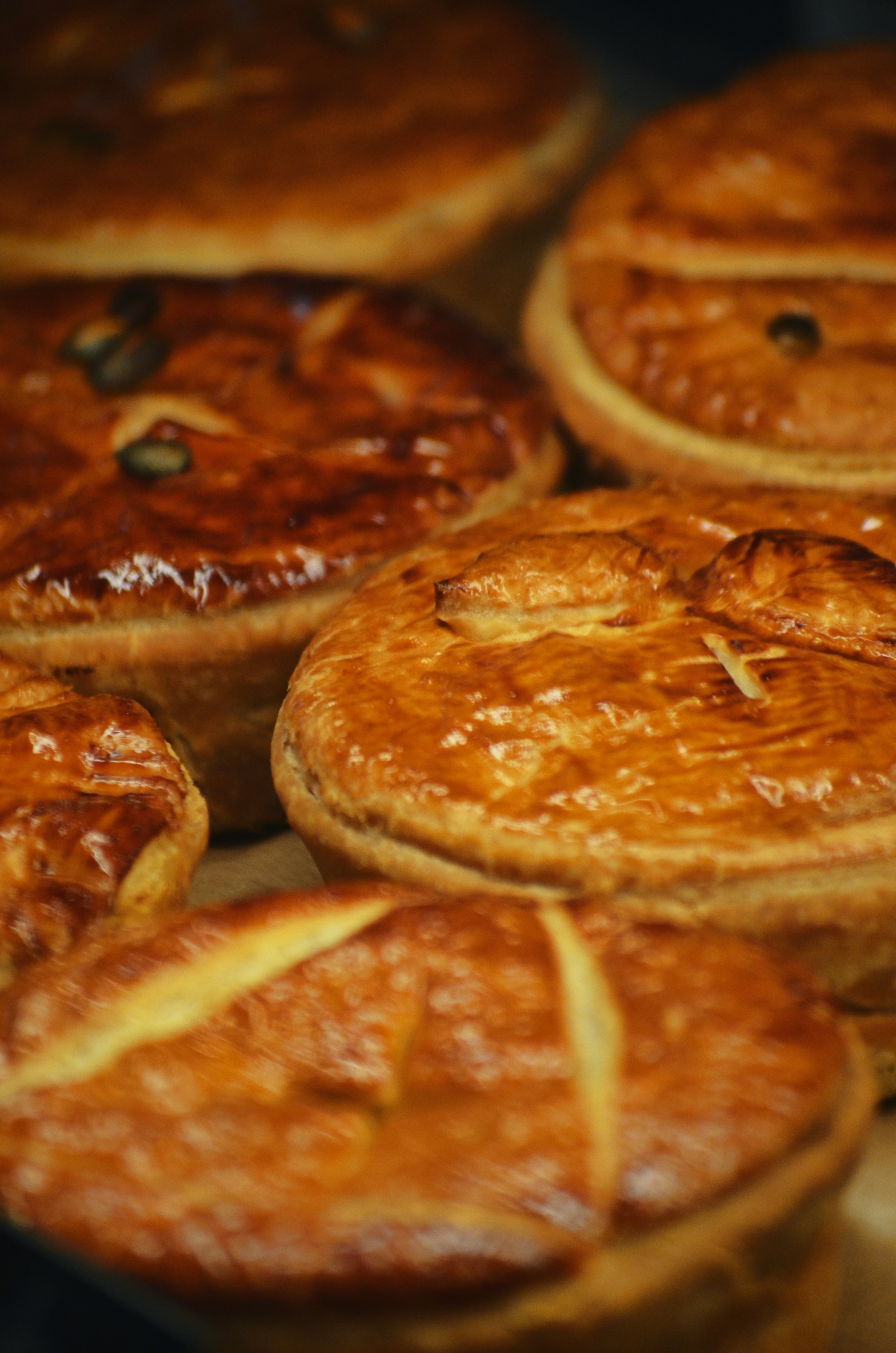 Close-up of cooked sausage patties with a golden-brown exterior.
