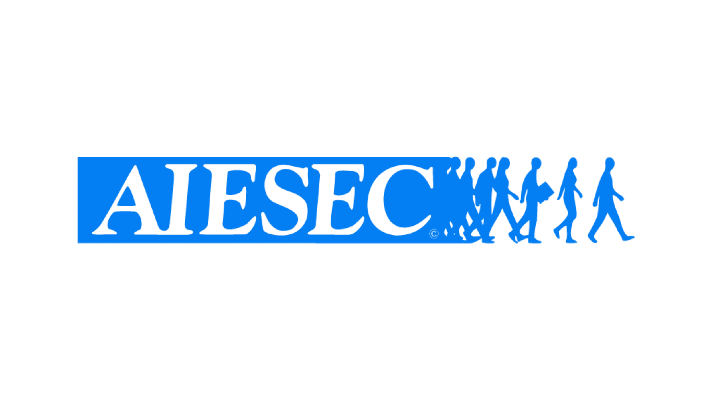Blue logo with the text 'AMESec' and a stylized human progression figure to the right.