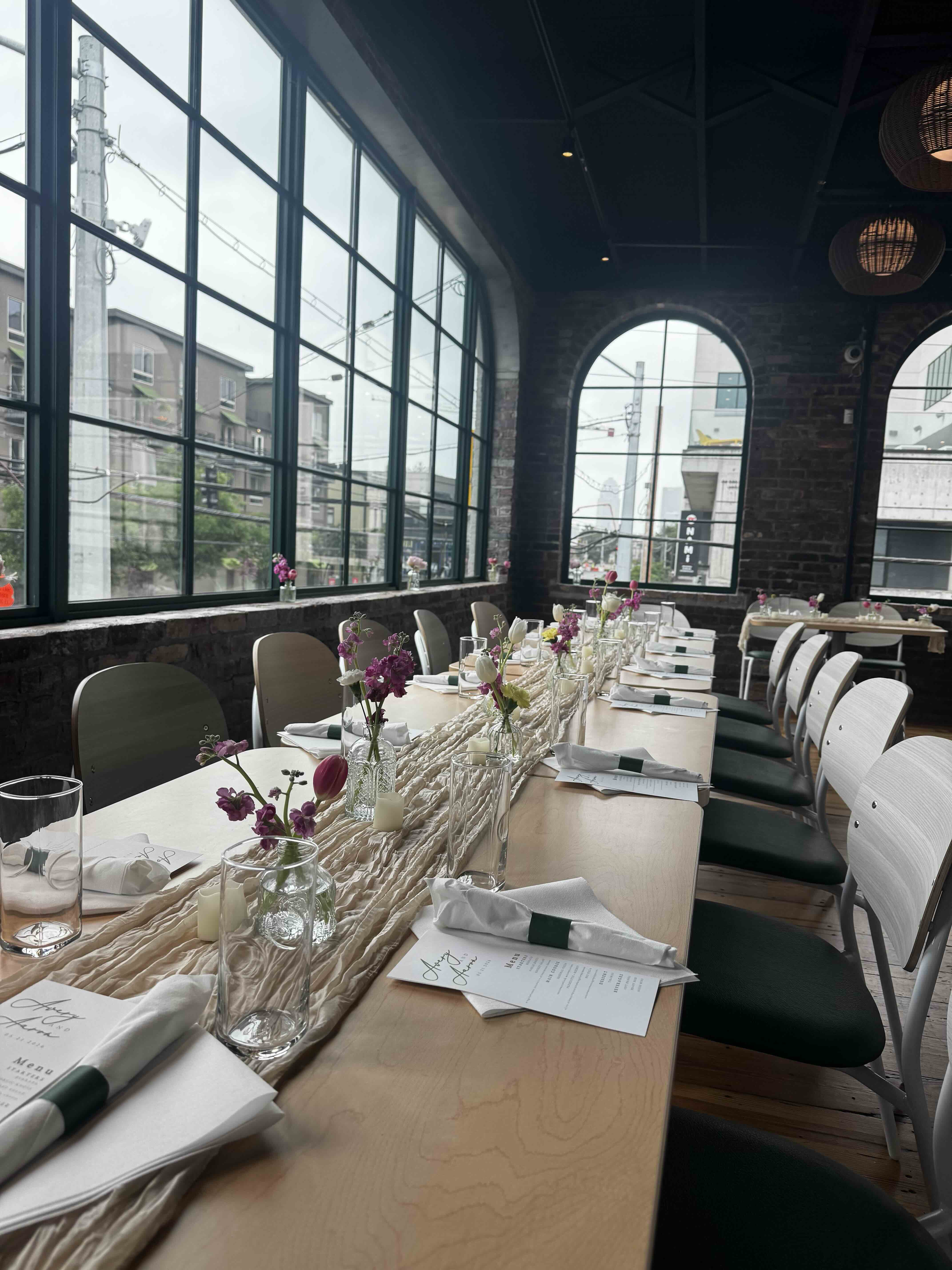 Greenside Private Event Rehearsal Dinner