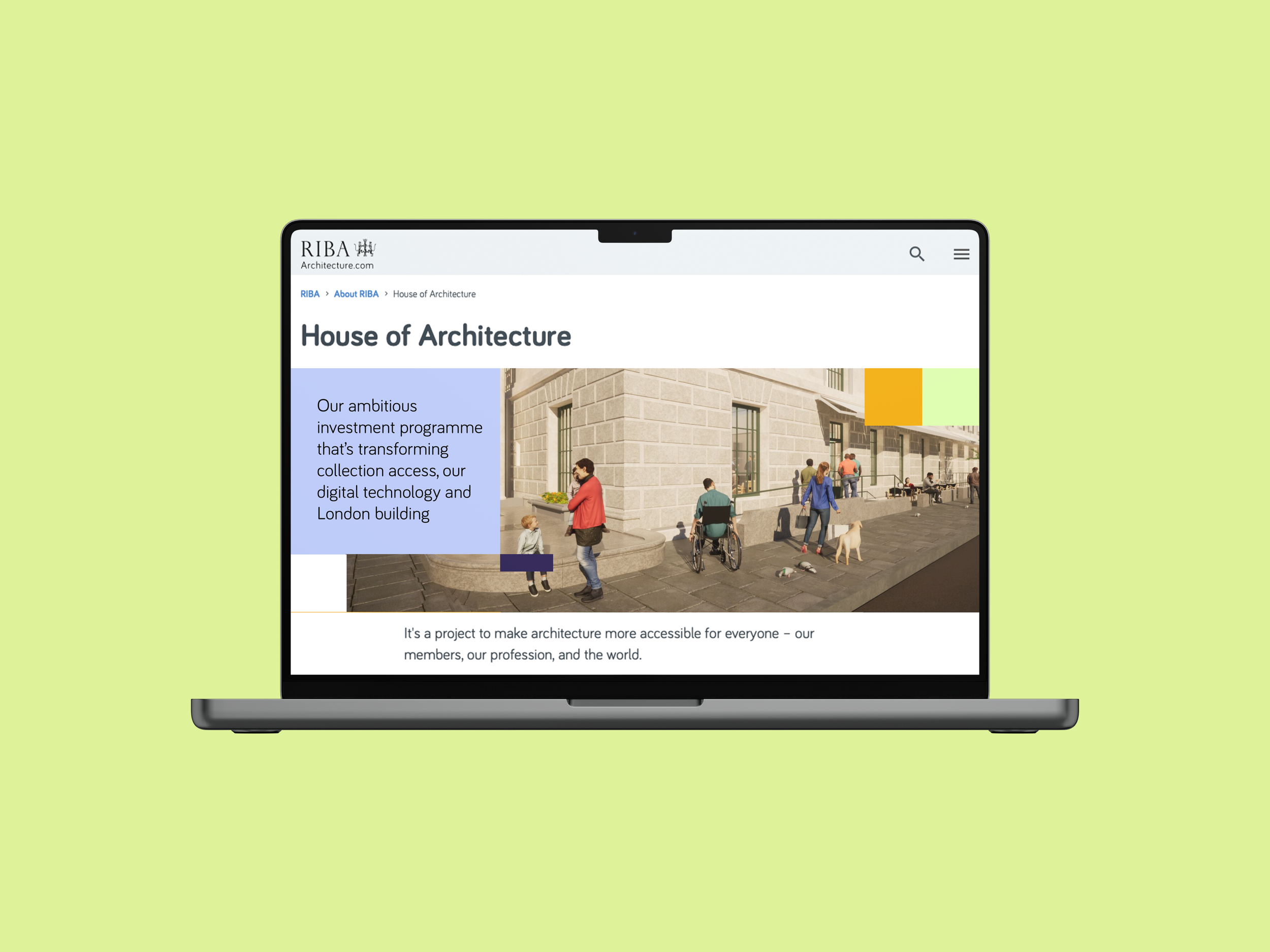 Initial Concept: House of Architecture