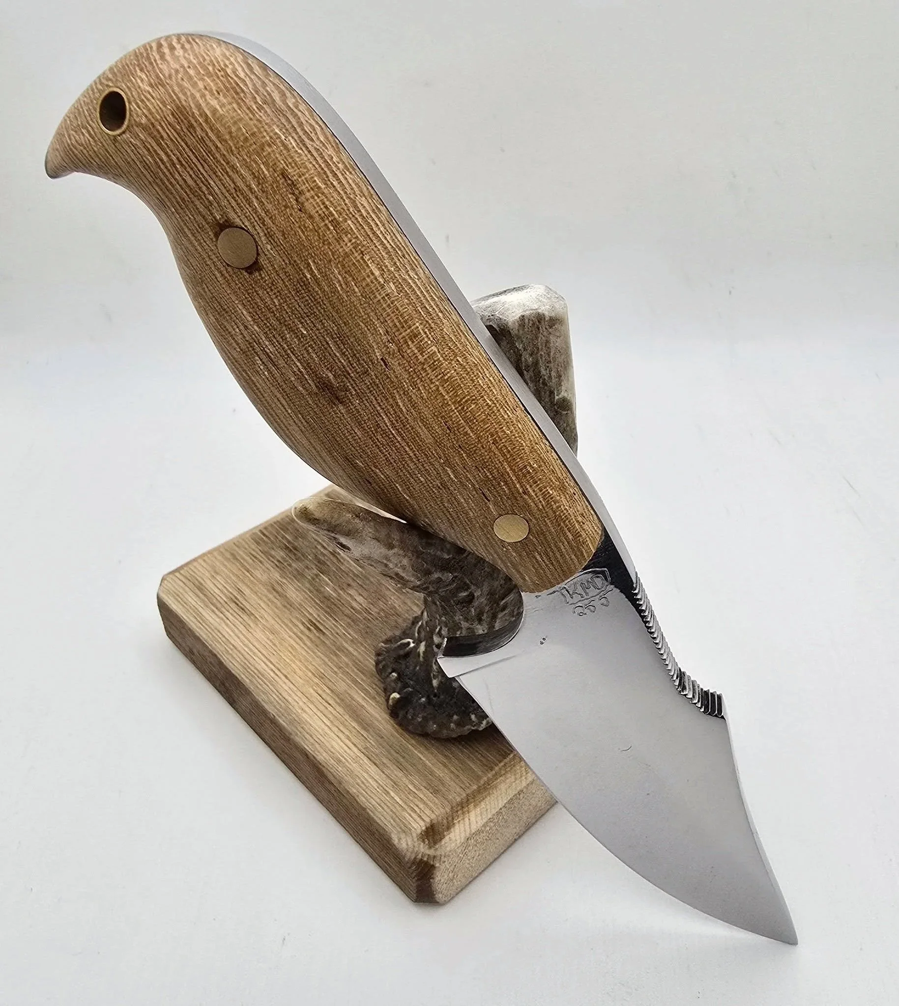 White Wenge Gamehawk Knife