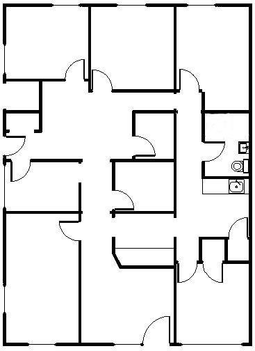 Floorplate Suite 211 Arbors II