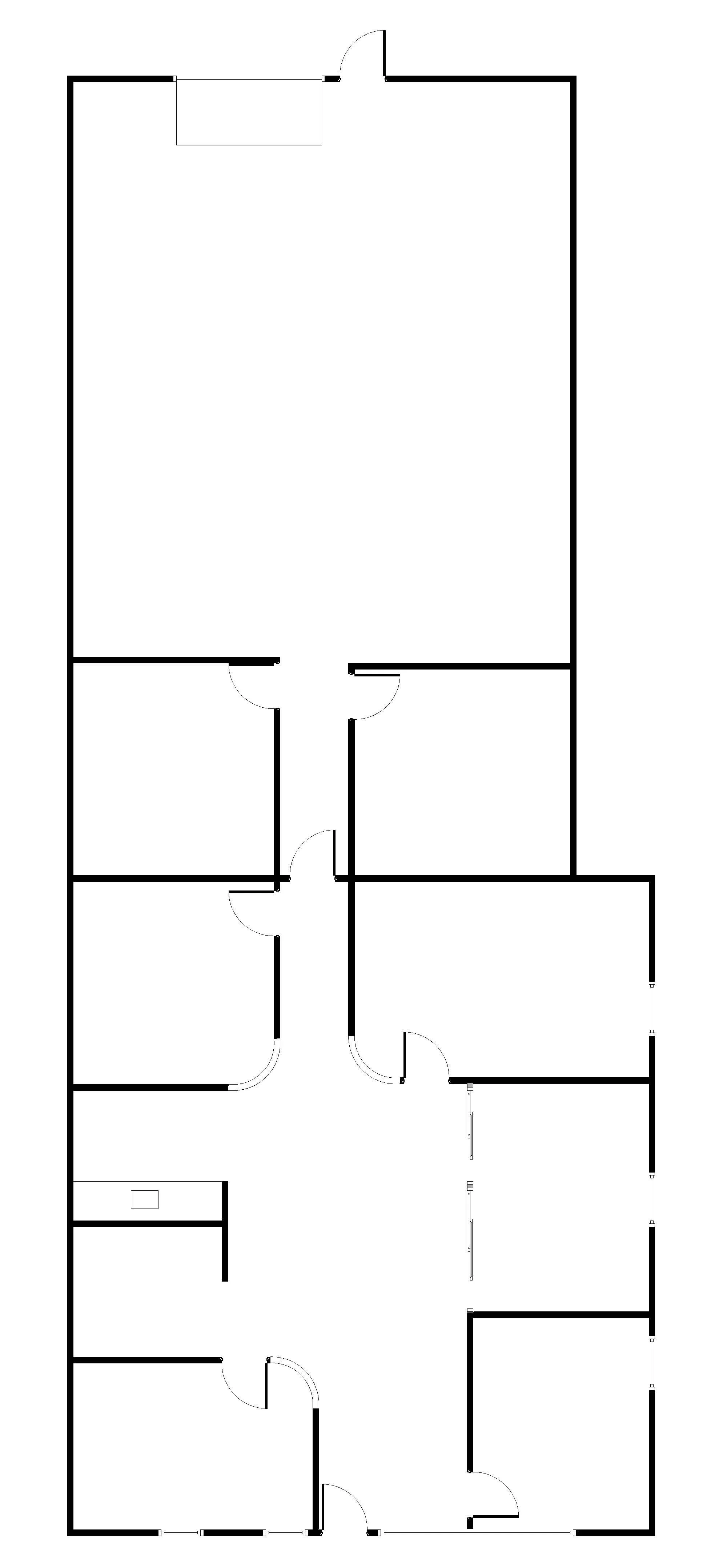 Floorplan of Suite 100