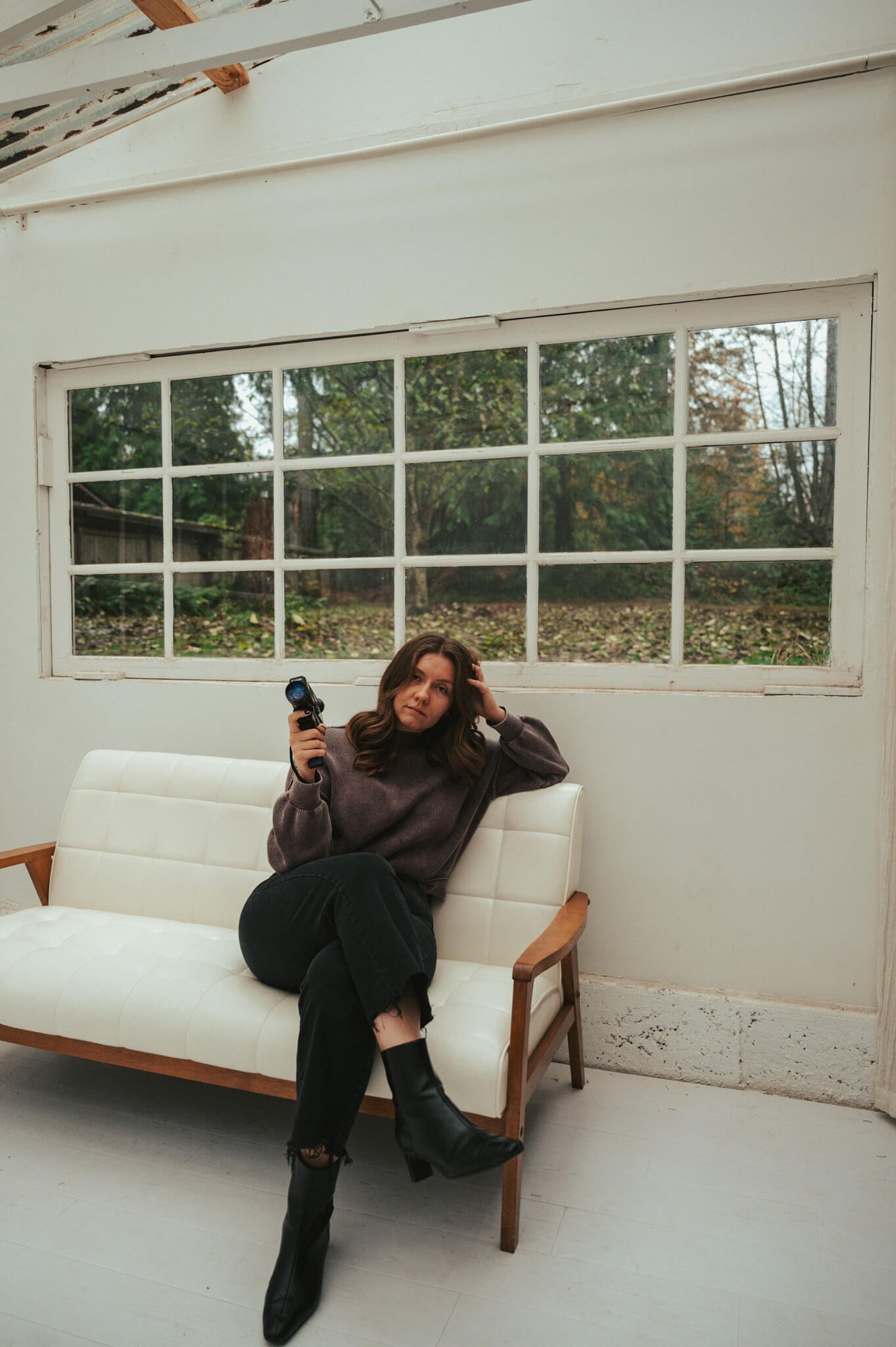 Svanna Andrada photographing content for social media strategy and branding services