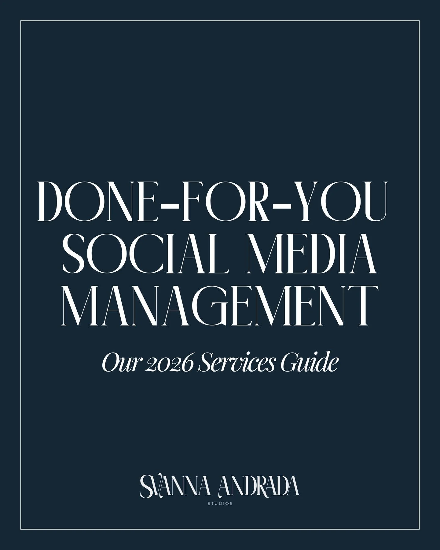 Your social media shouldn't feel like another full-time job.

I'm Svanna, and I help small business owners take back their time while staying consistently visible online. If you've been stuck in the cycle of saving content ideas you never execute or 