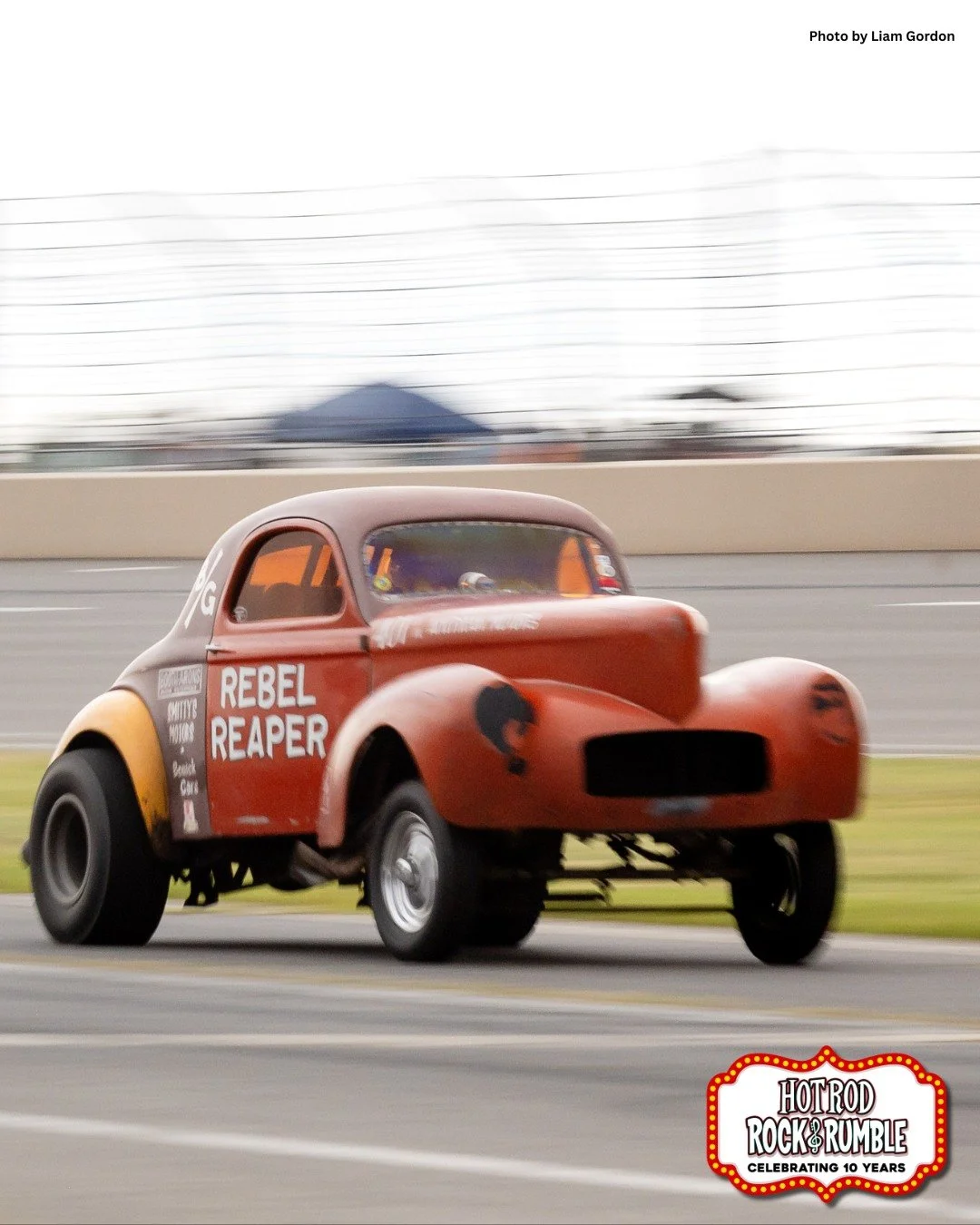 🏁💥Whether you're chasing your best ET or just checking an item off your bucket list, there's nothing like the rush of launching down the legendary strip at Hot Rod Rock &amp; Rumble.

🎟 Get your event tickets today so you can join in on drag racin