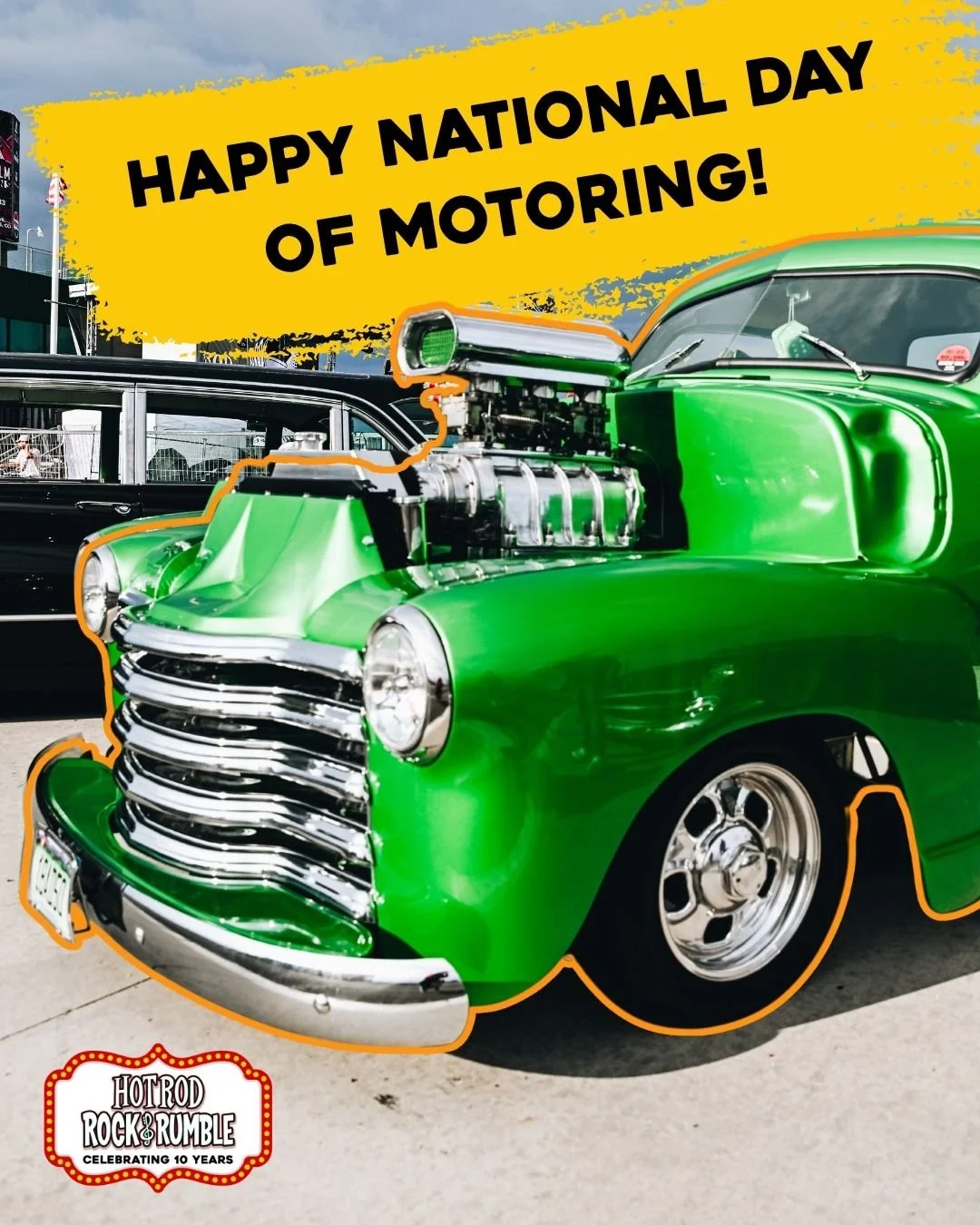 🚗🔥 Happy National Day of Motoring! 🔥🚗Today, we celebrate the machines that move us, the builders who bring them to life, and the car community that keeps the passion rolling.

From polished customs and to bad a** hot rods to wild builds made for 
