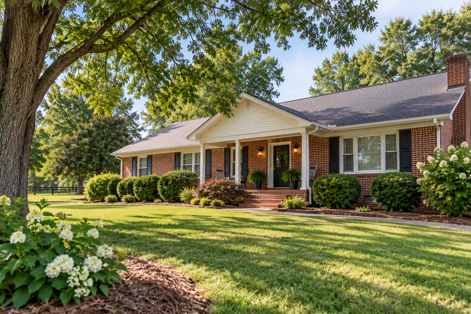 brick ranch style home williamston sc