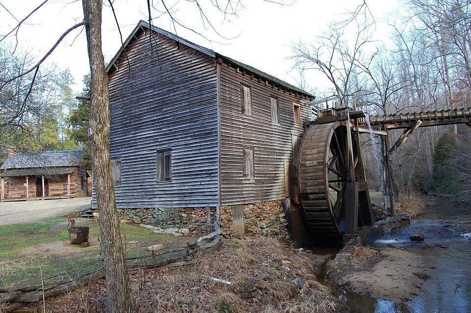 Historic Hagood Mill in Pickens County, South Carolina