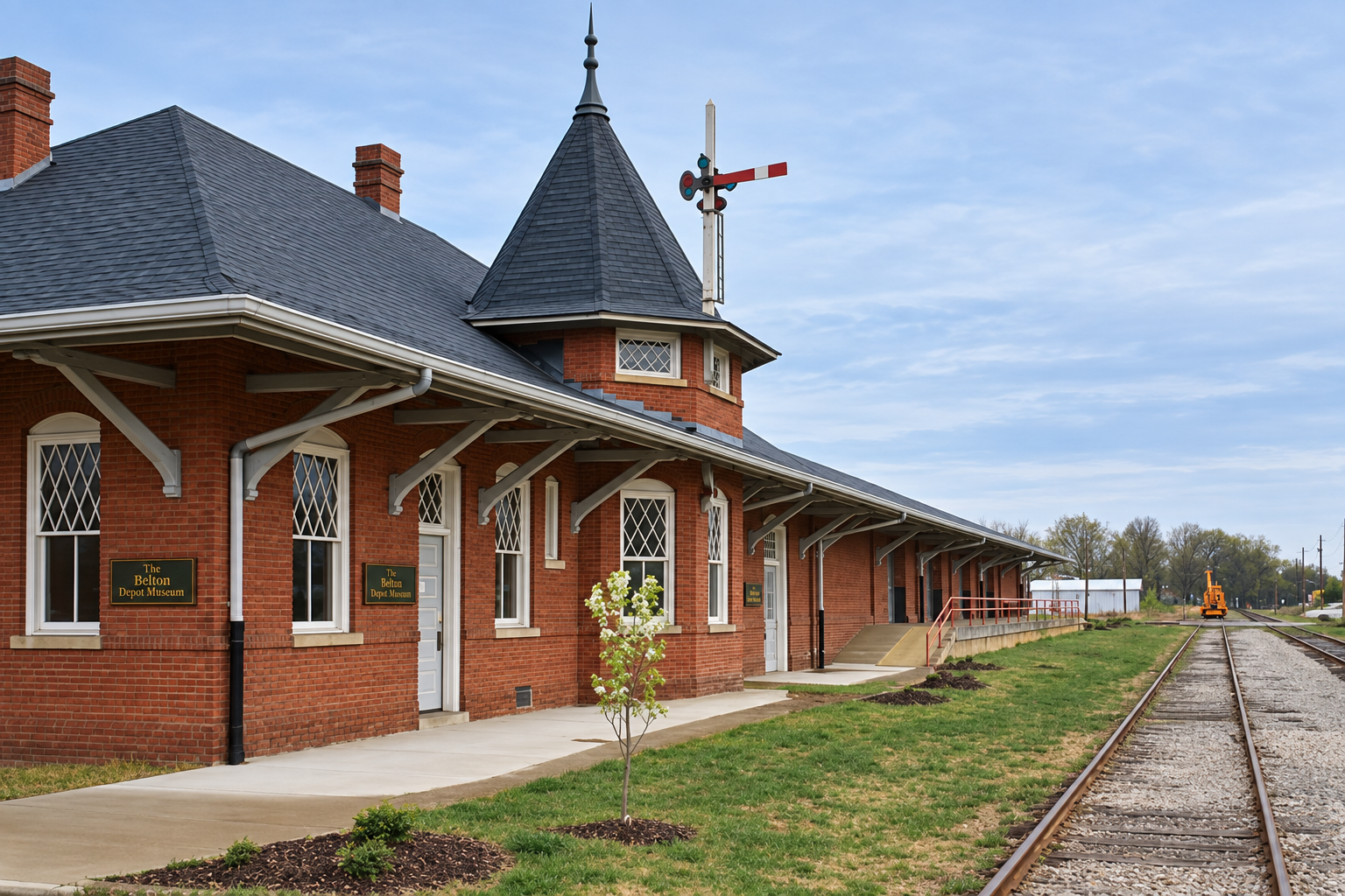 Historic Belton Depot in Belton, South Carolina