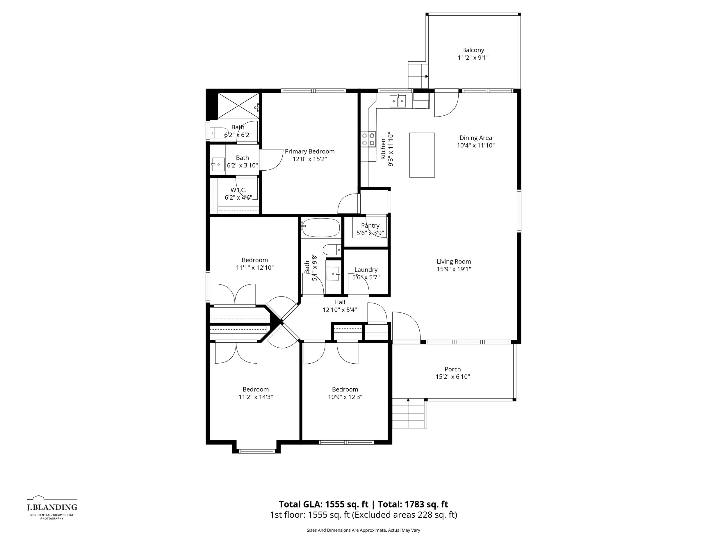 floor plan 88 Hand Street Belton South Carolina