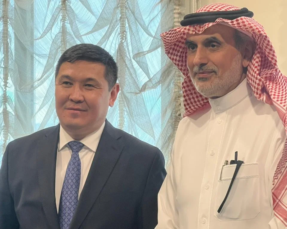 Ambassador of Kazakhstan with AlRahmah Group Chairman