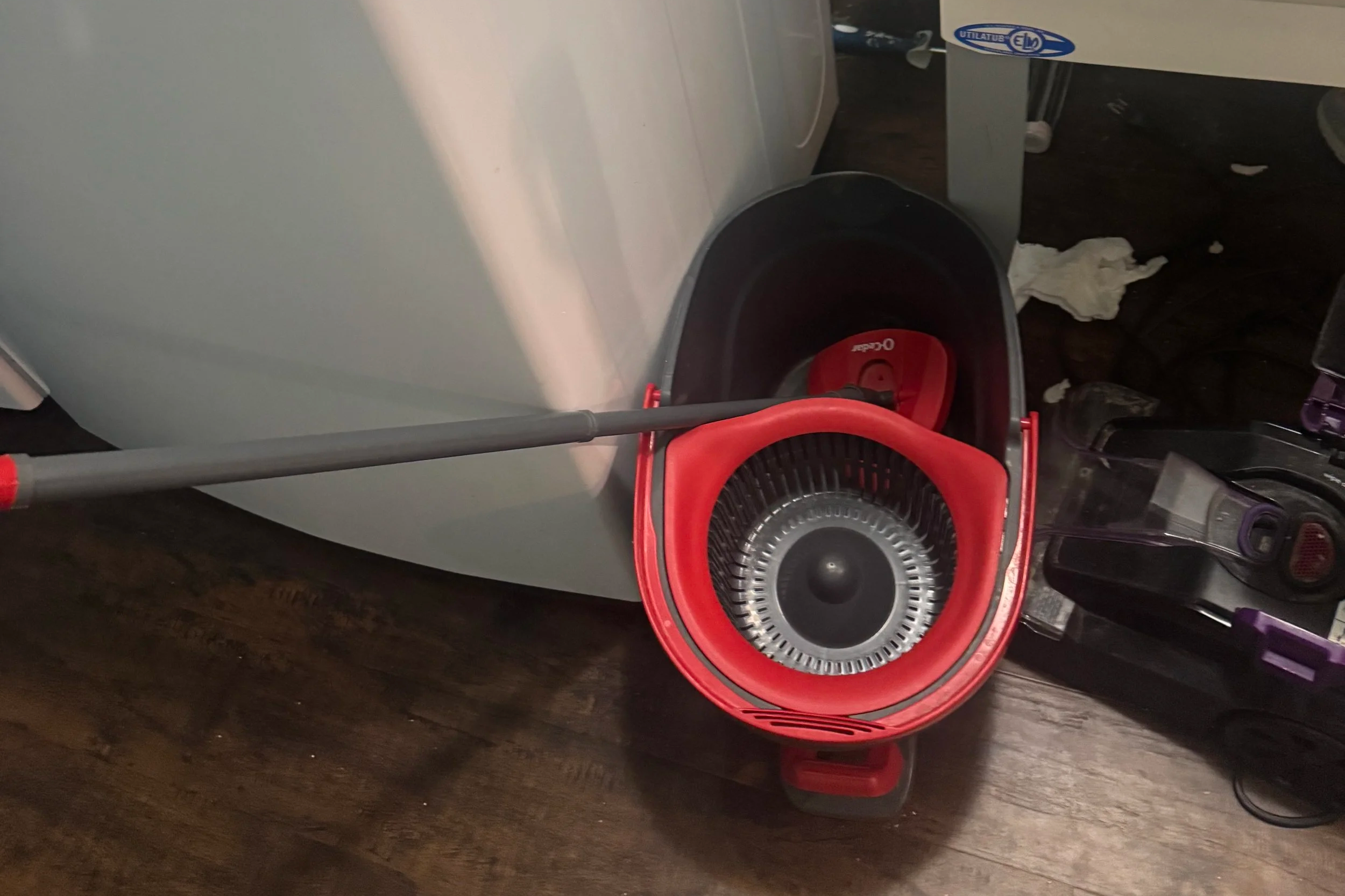 Mop the house 4x (once a week)