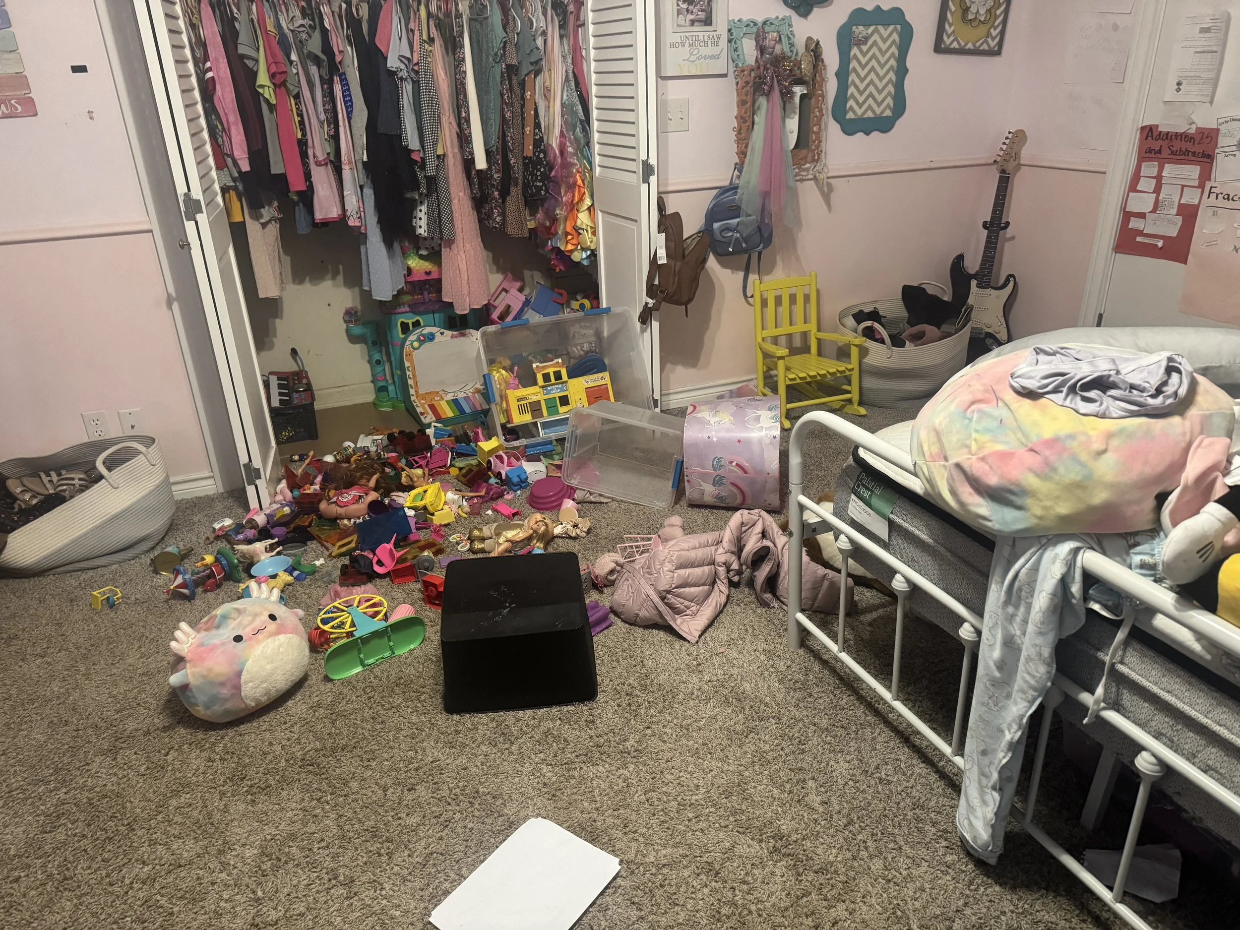 Deep clean mine and Emily's room