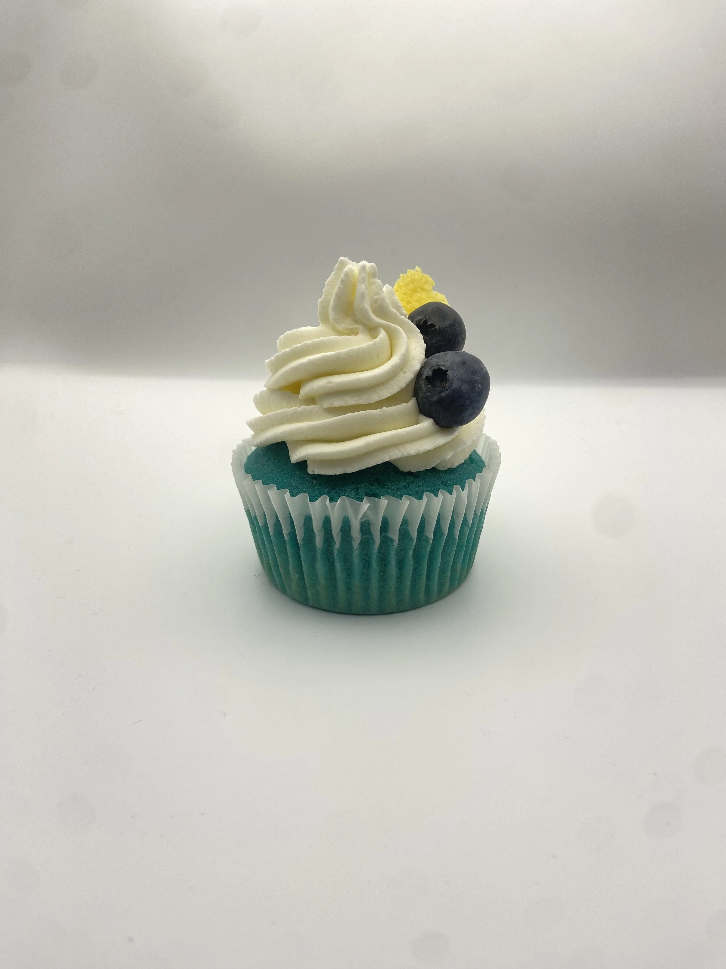 Lemon Blueberry Cupcake