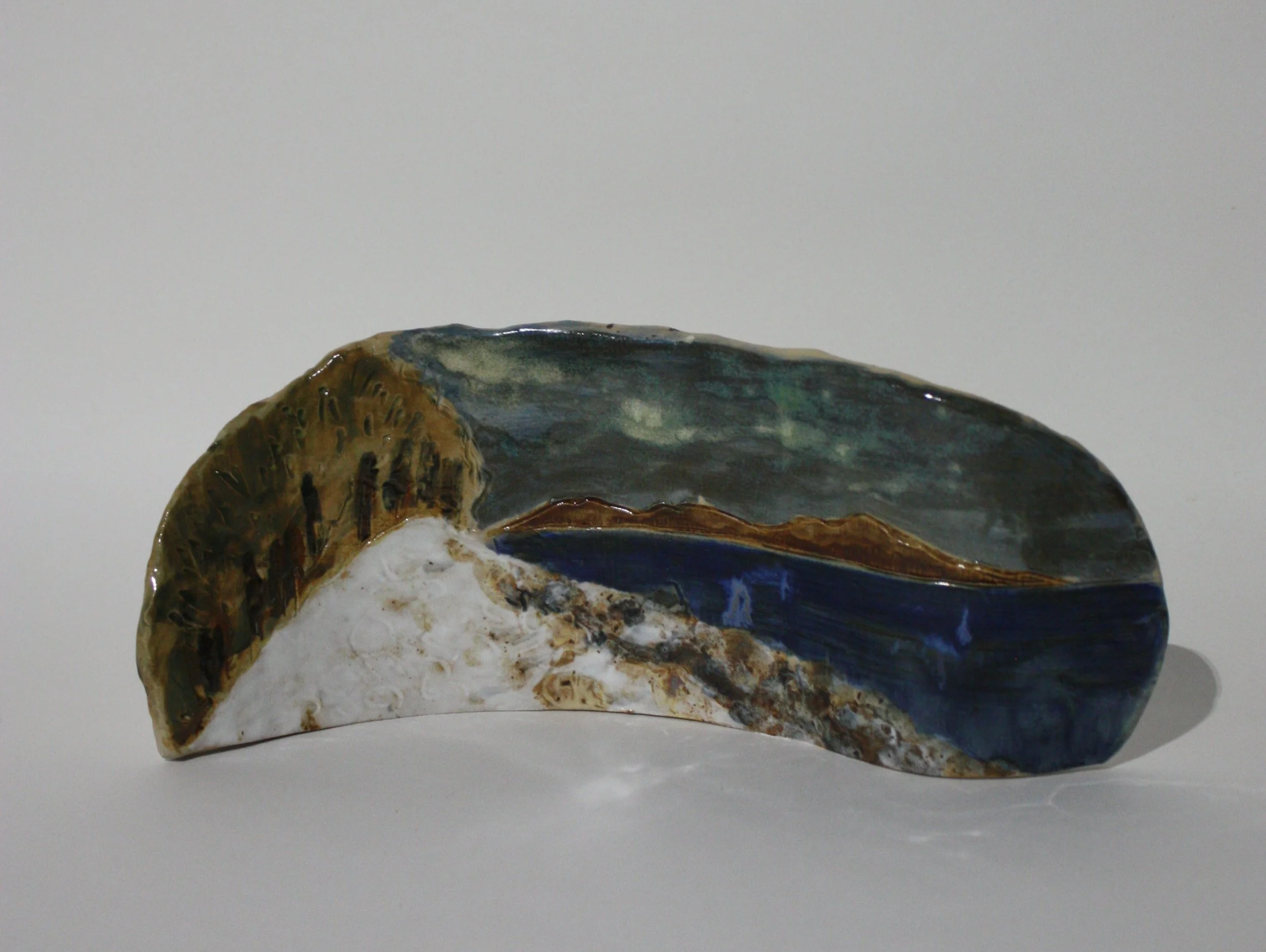 Islands, ceramic sculpture