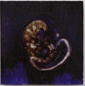 Don't Be Afraid, oil on board