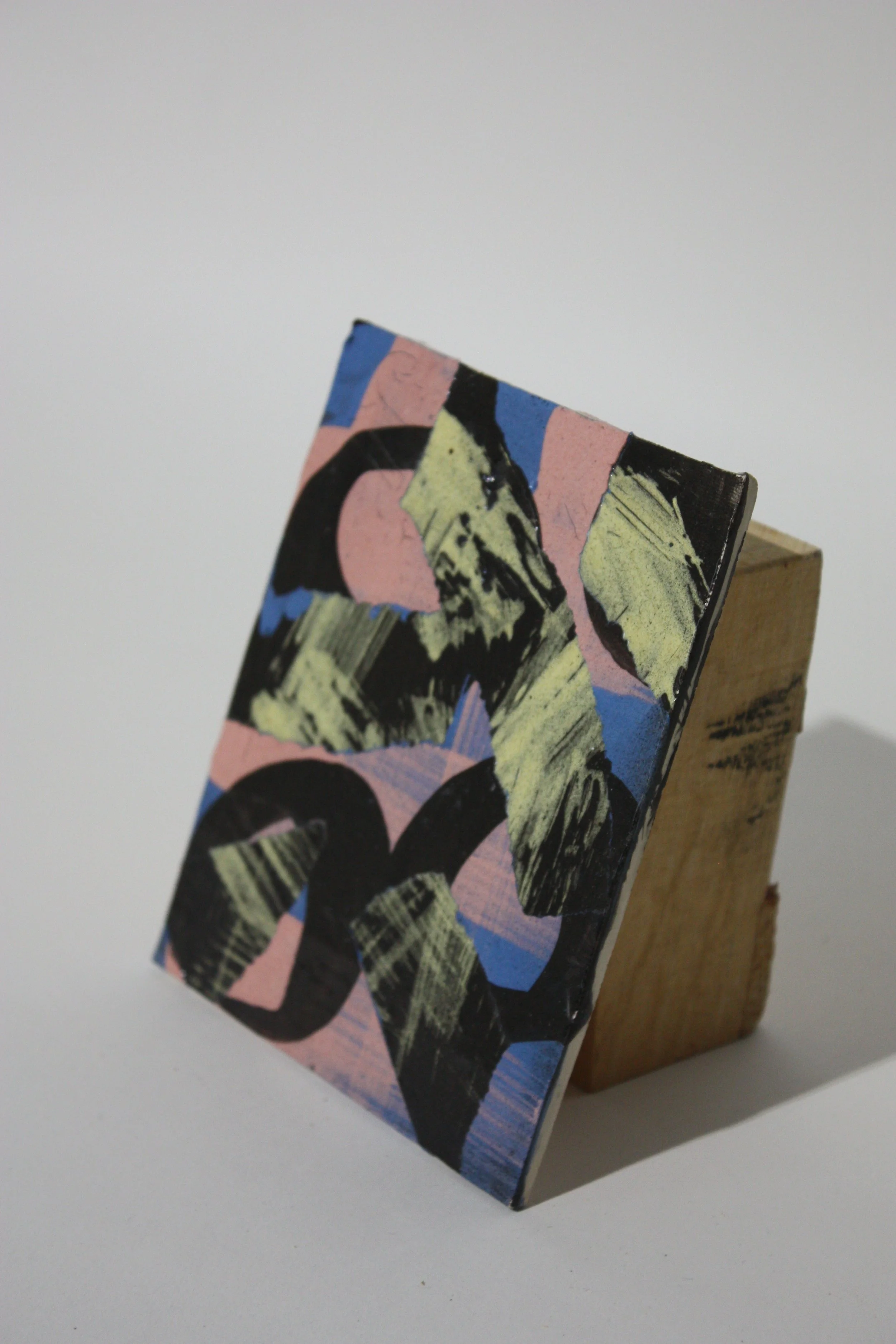 Abstract, ceramic painting