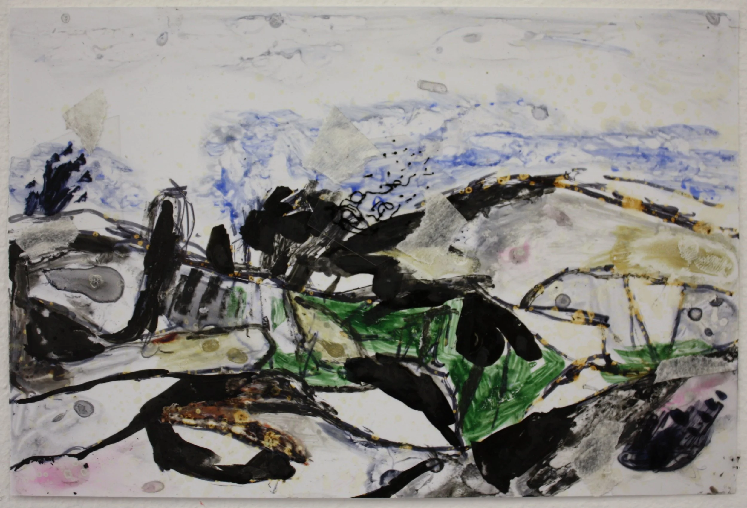 Uckermark, mixed media