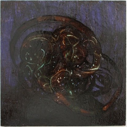 Don't Be Afraid, oil on board