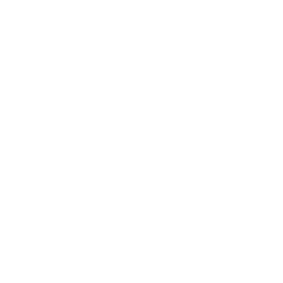 Black parking sign with white circle and letter P in the center.
