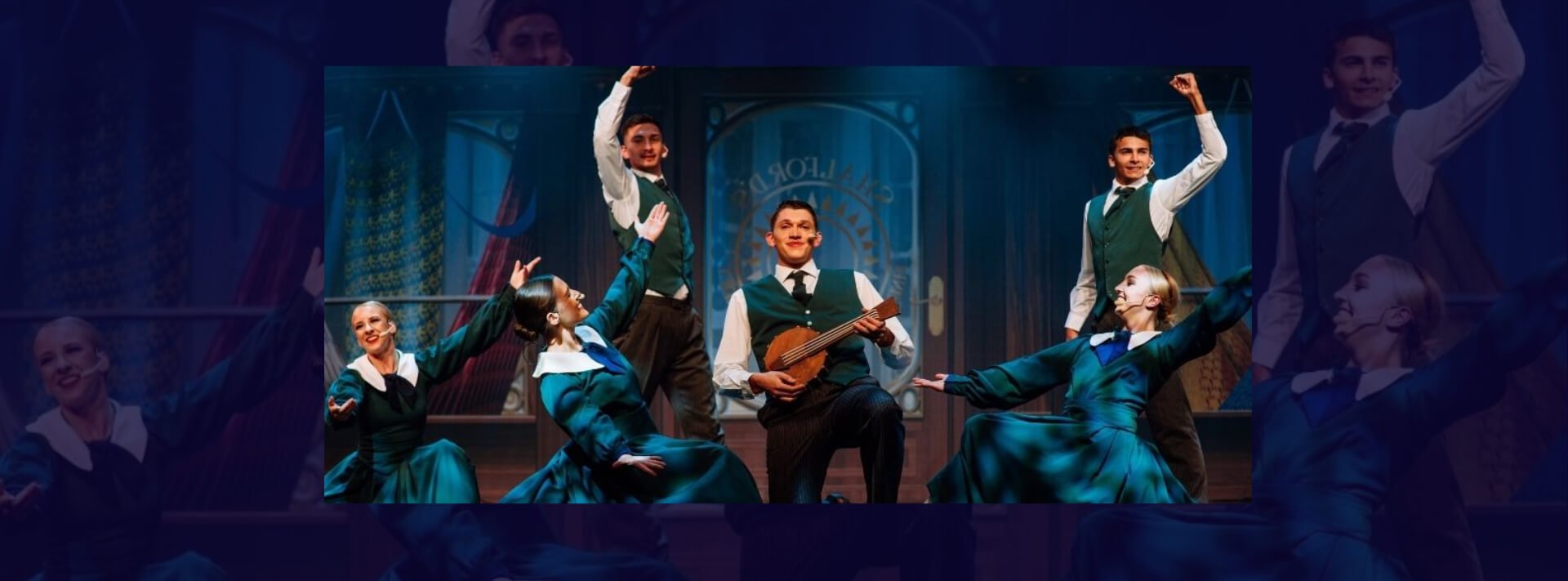 Oliver Burnett entertaining on the Ambassador with Peel Entertainment Group