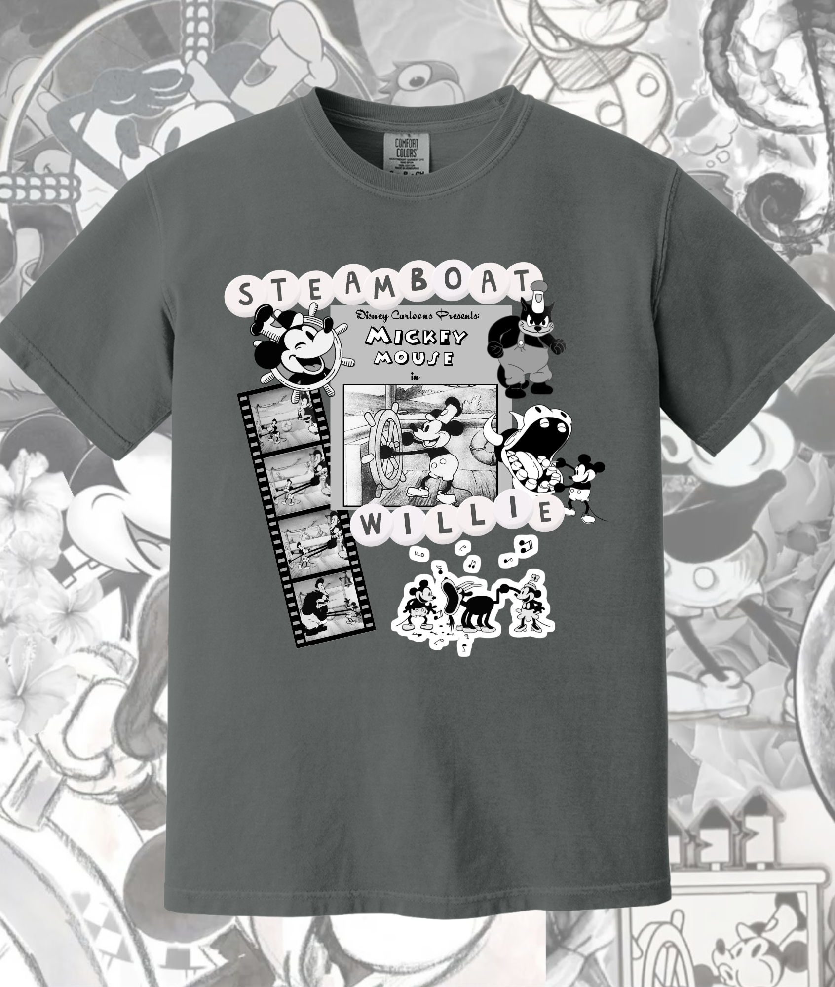 Steam Boat Unisex Tee
