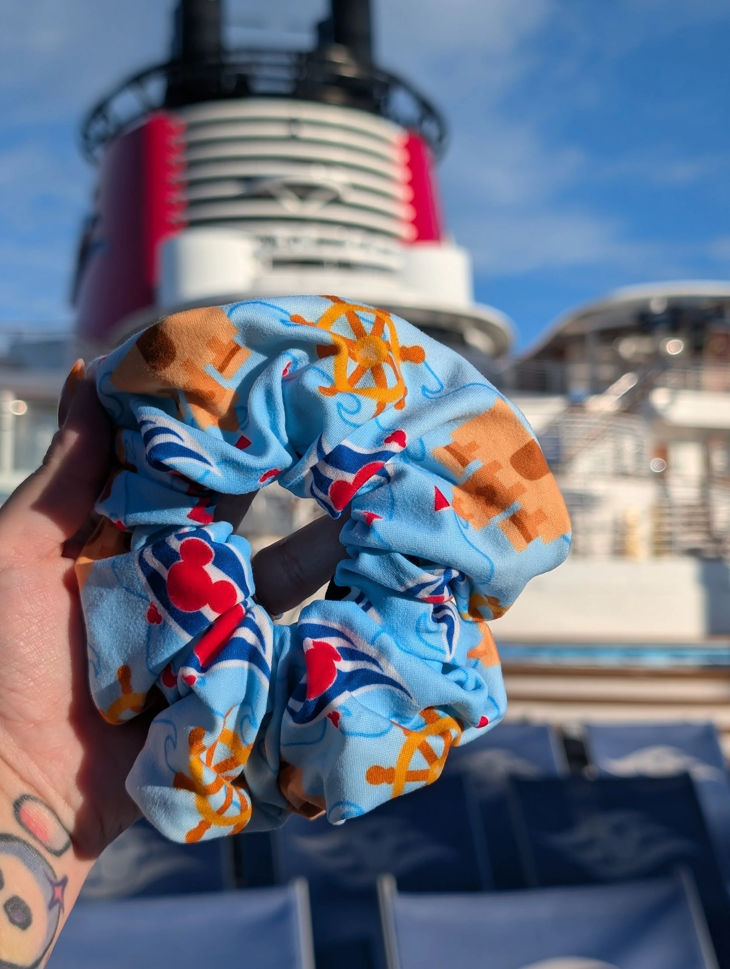Cruise Along with Me Scrunchies