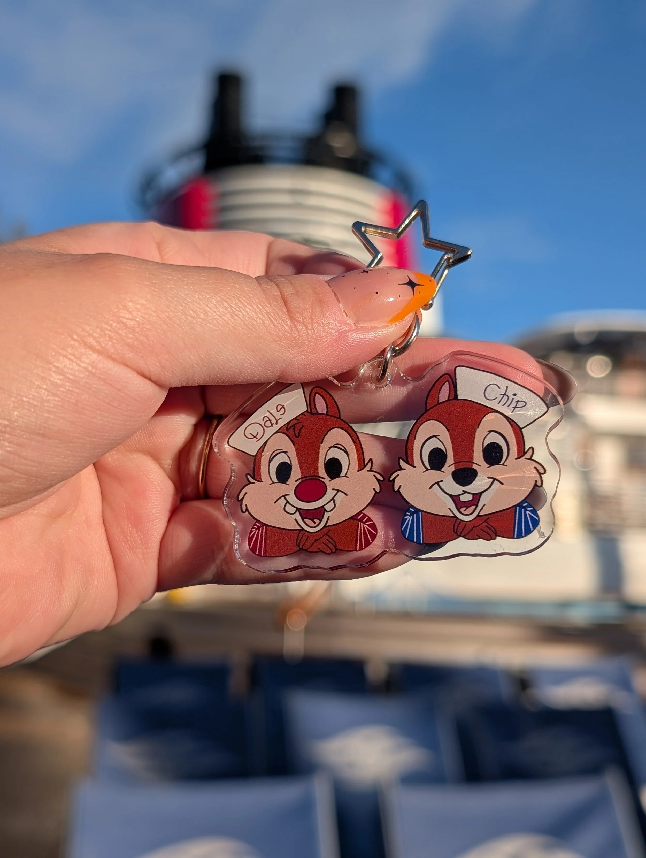 Sailor Chipmunks Keychain