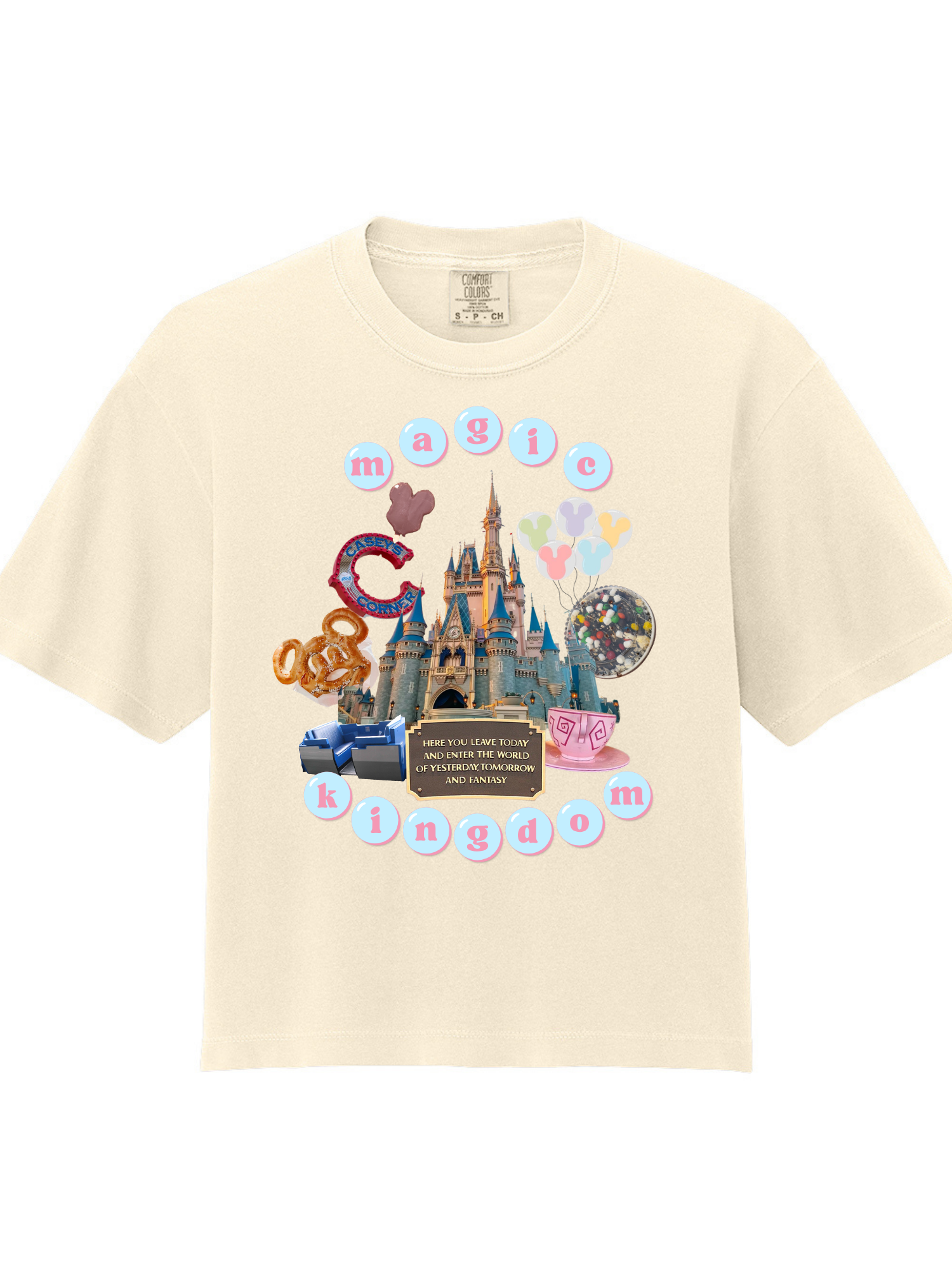 Castle Love Boxy Crop