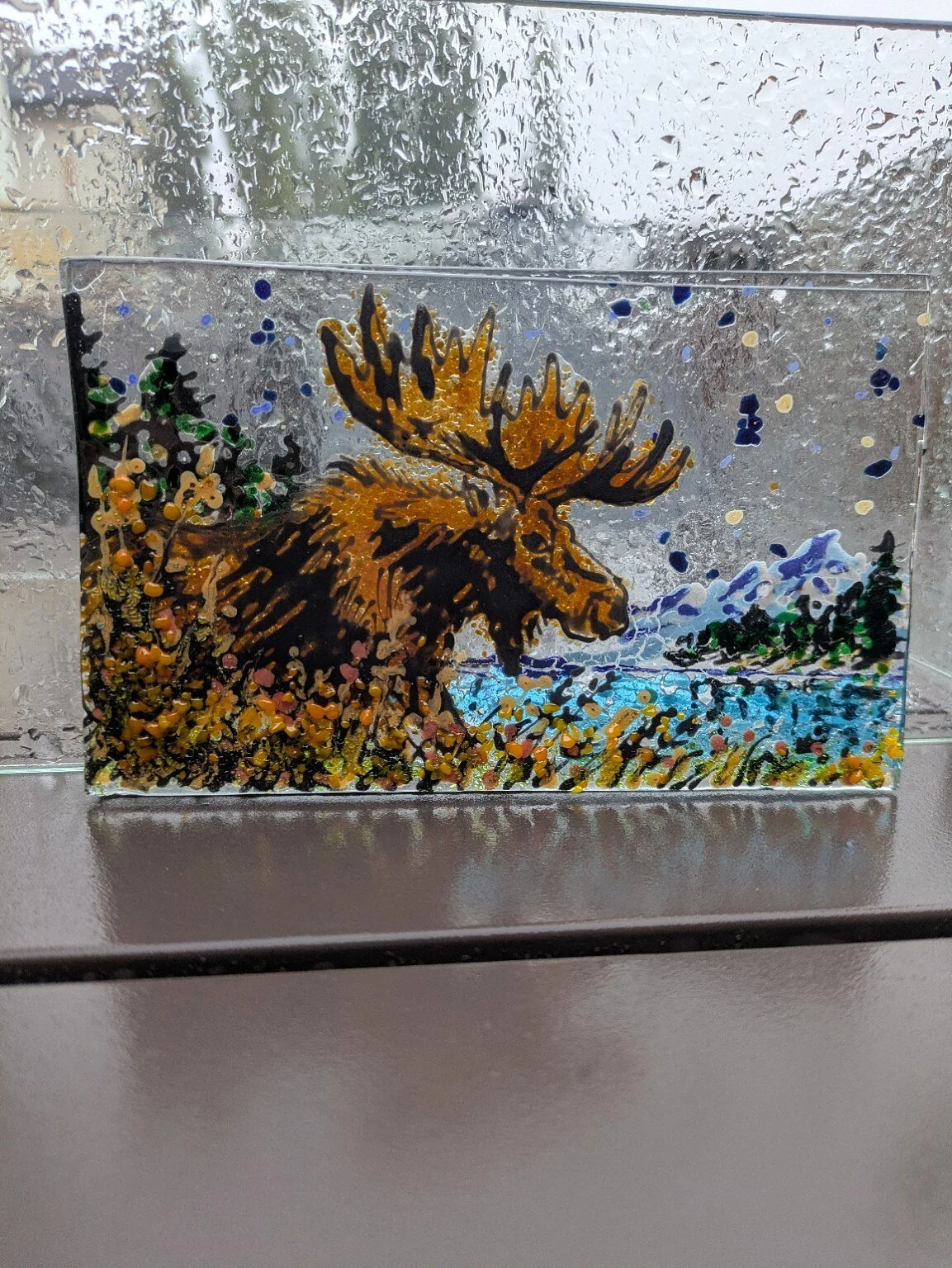 Where the Wild Meets the Water – Glass Postcard