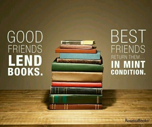 3 Rules For Book Borrowing&nbsp;