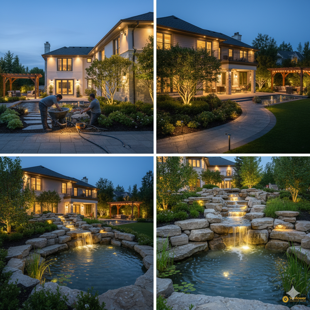 Custom Water Feature Installation Service