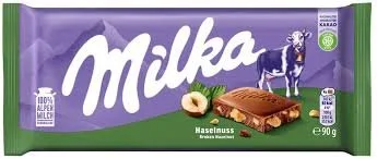 Milka Hazelnuts 90gr