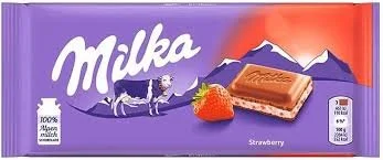 Milka Stawberry & Yoghurt 100gr
