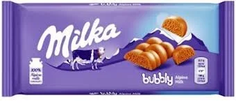 Milka Bubbly Alpine Milk 90g