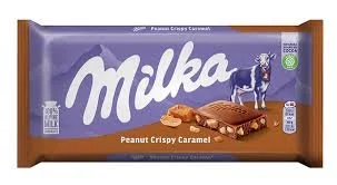 Milka Peanut Caramel 90gr