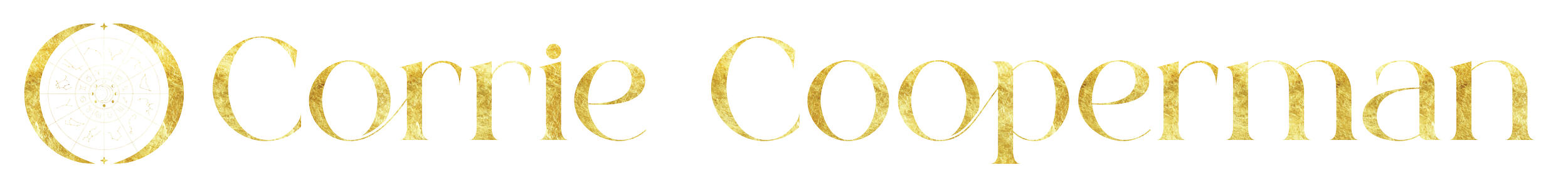 The logo of Corey Coopman features a gold compass design on the left and the name 'Corey Coopman' in gold, stylized font.