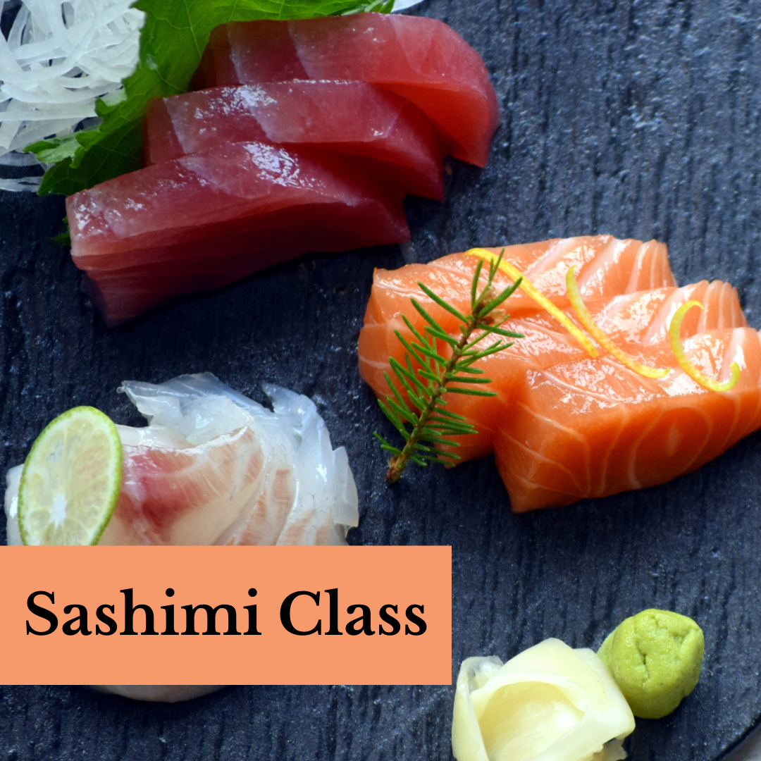 sashimi cooking class online