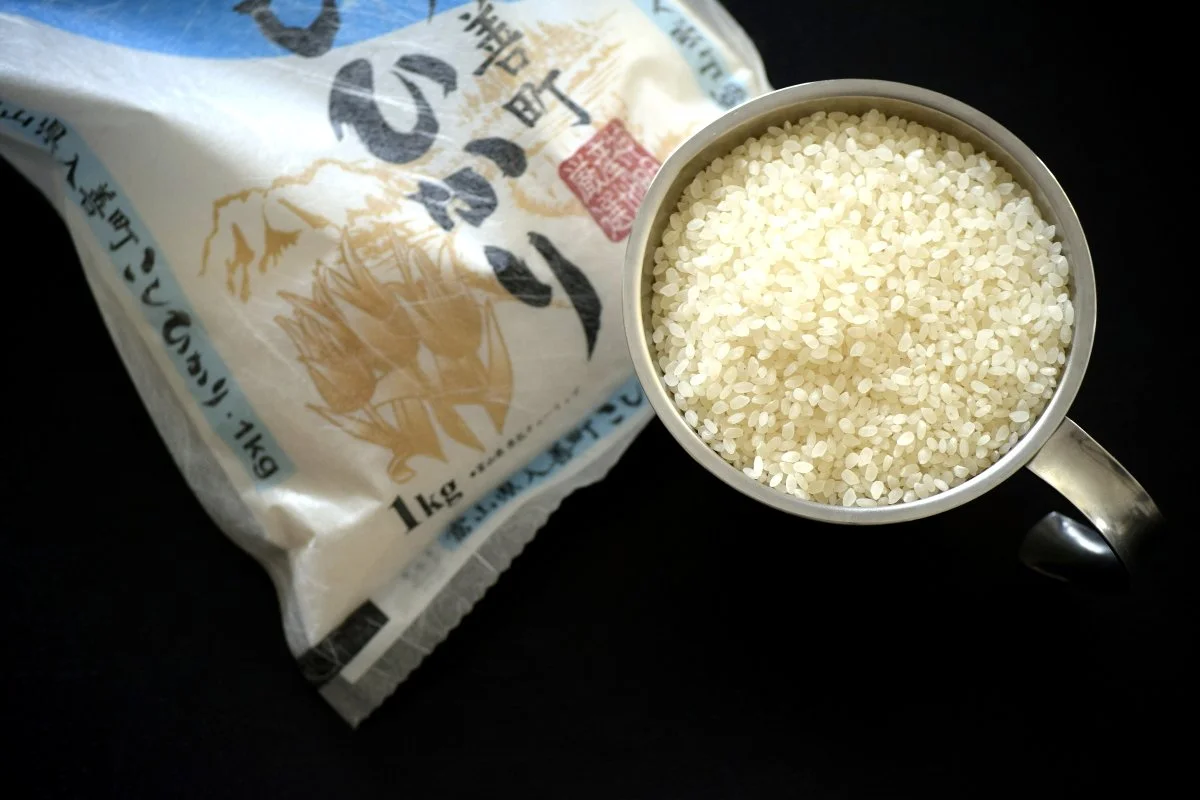 koshihikari rice for sushi