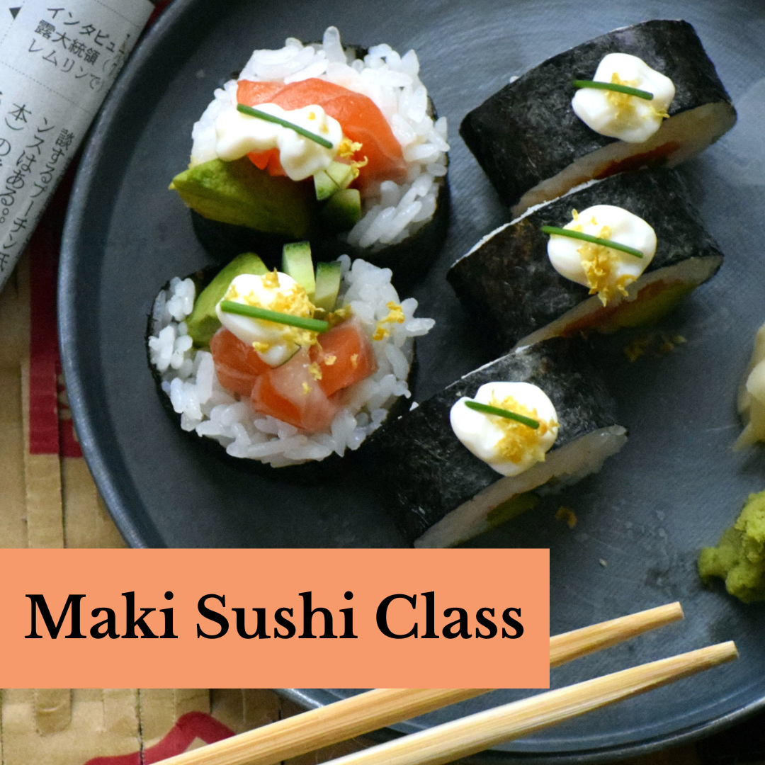 maki sushi online class