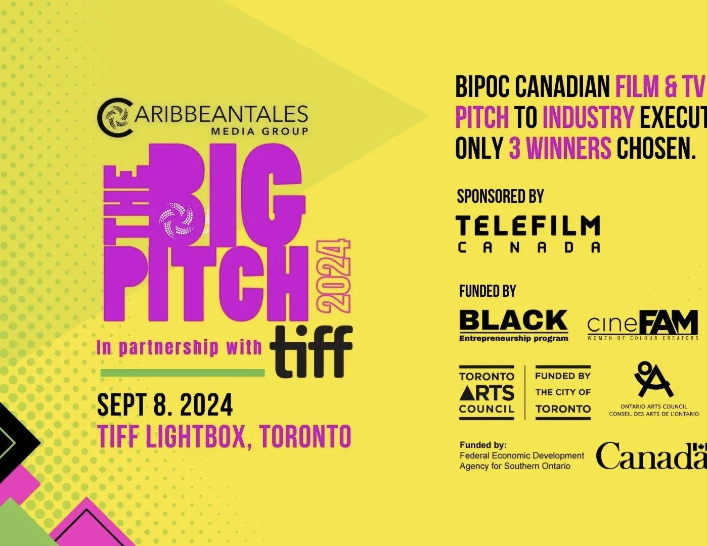 Big Pitch at TIFF