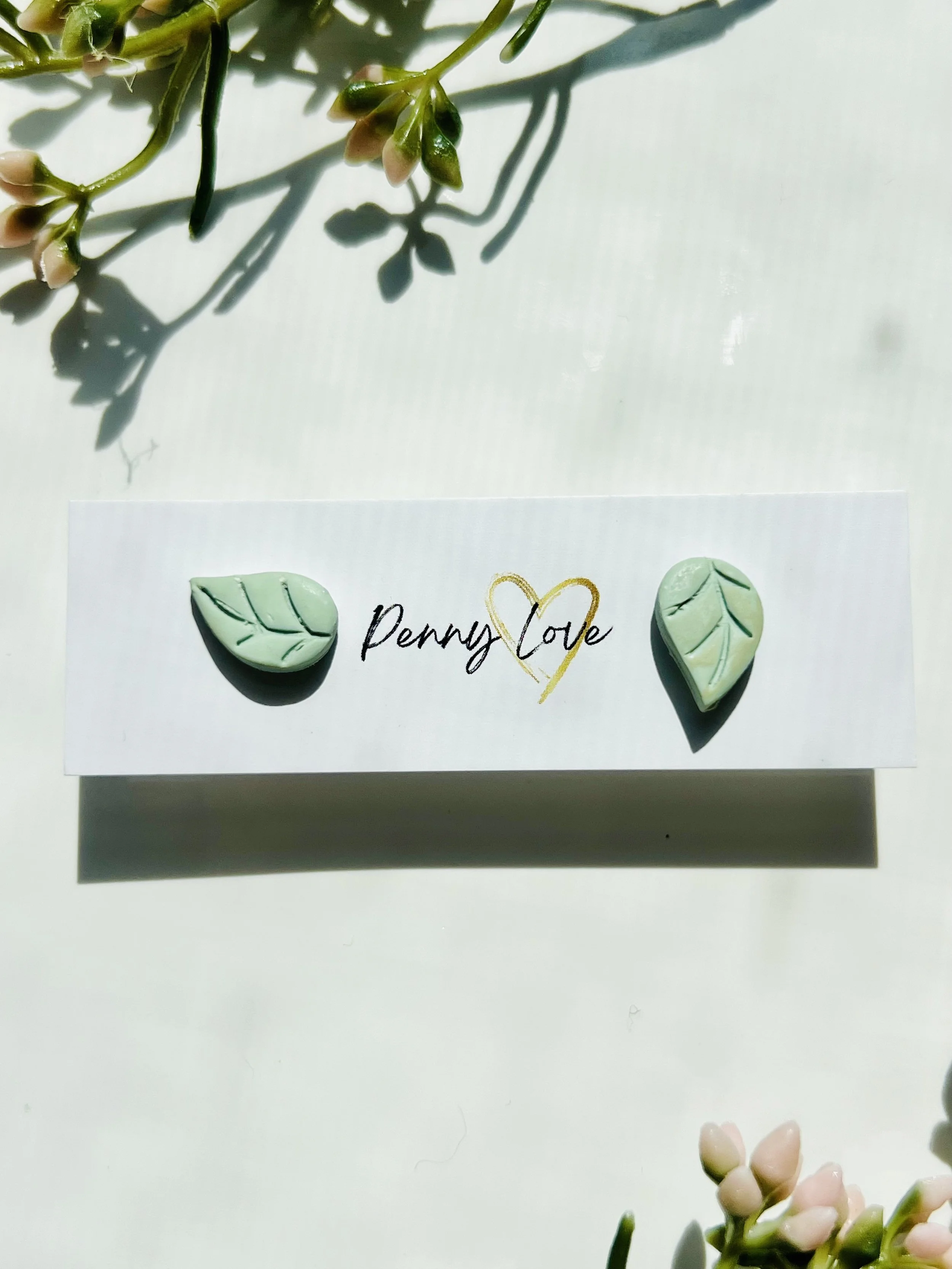 Spring Leaf Studs
